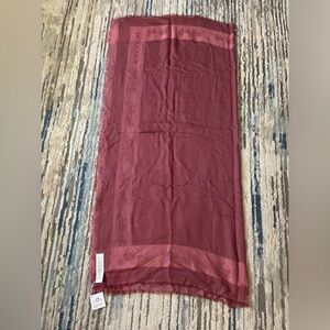COACH Scarf Womens Logo